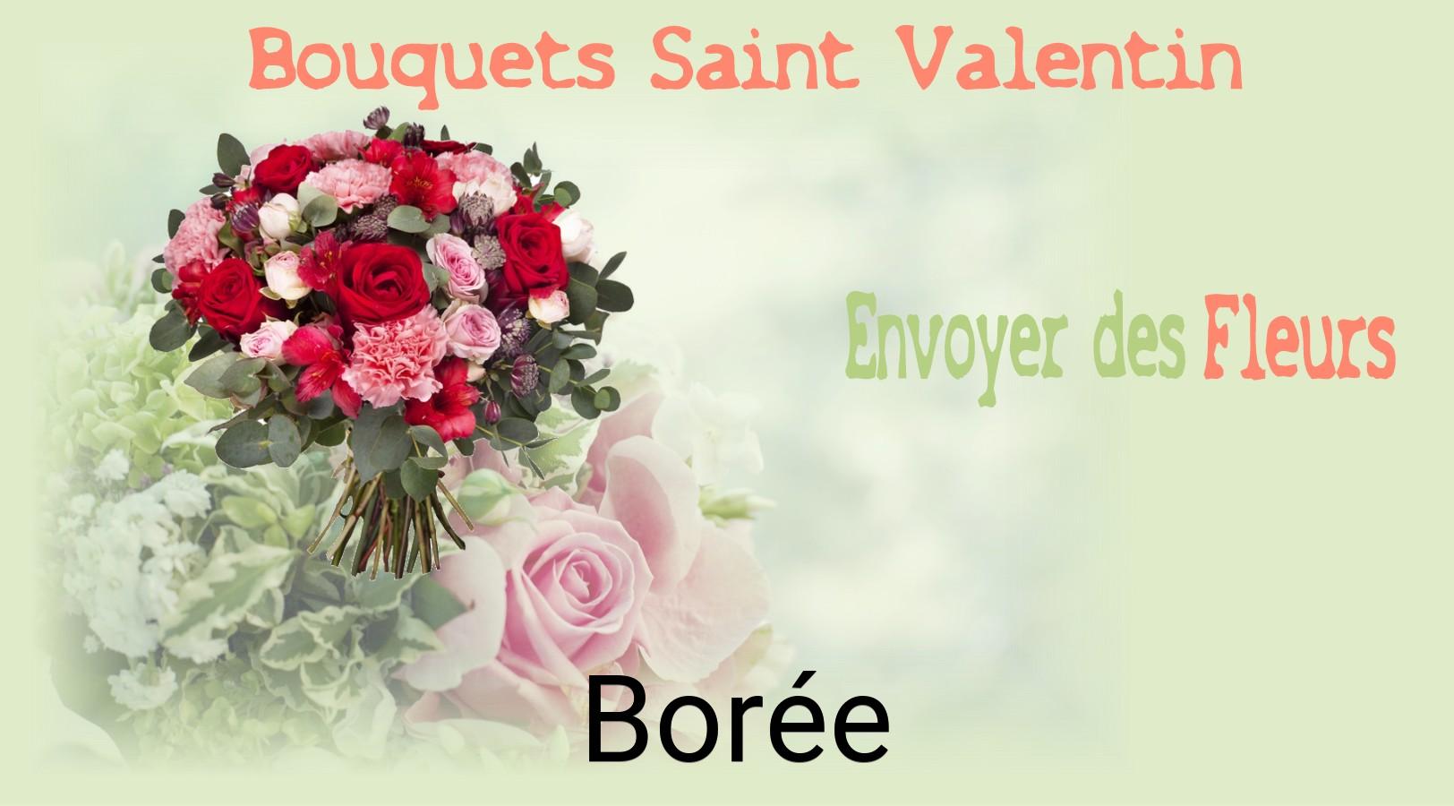 Roses de Saint-Valentin livrées à Borée